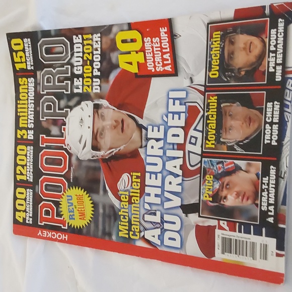 Michael Camalleri Hockey Pool Pro Magazine 2010-2011 - Picture 4 of 4